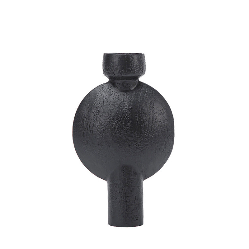 Texturiertes abstraktes dekoratives Vase