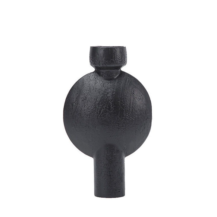 Texturiertes abstraktes dekoratives Vase