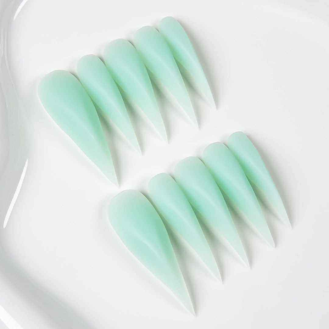 Stiletto Press-On Nail Set mit glänzender Oberfläche  1791255100