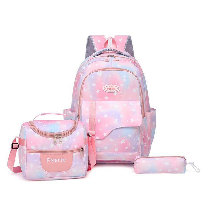 Sternenmuster Rucksack Set