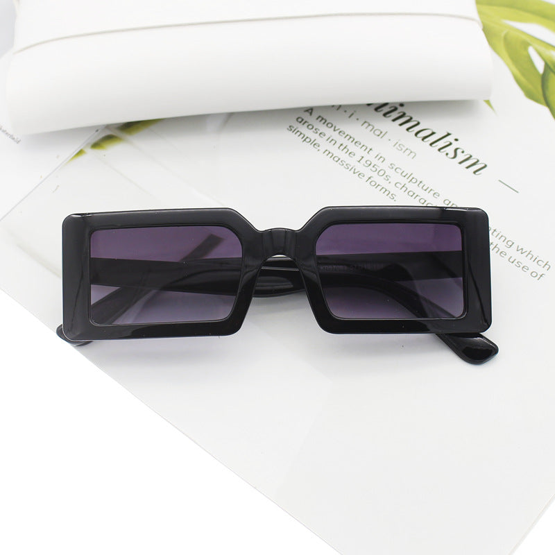 Damen moderne Oversized-Sonnenbrille Karnz