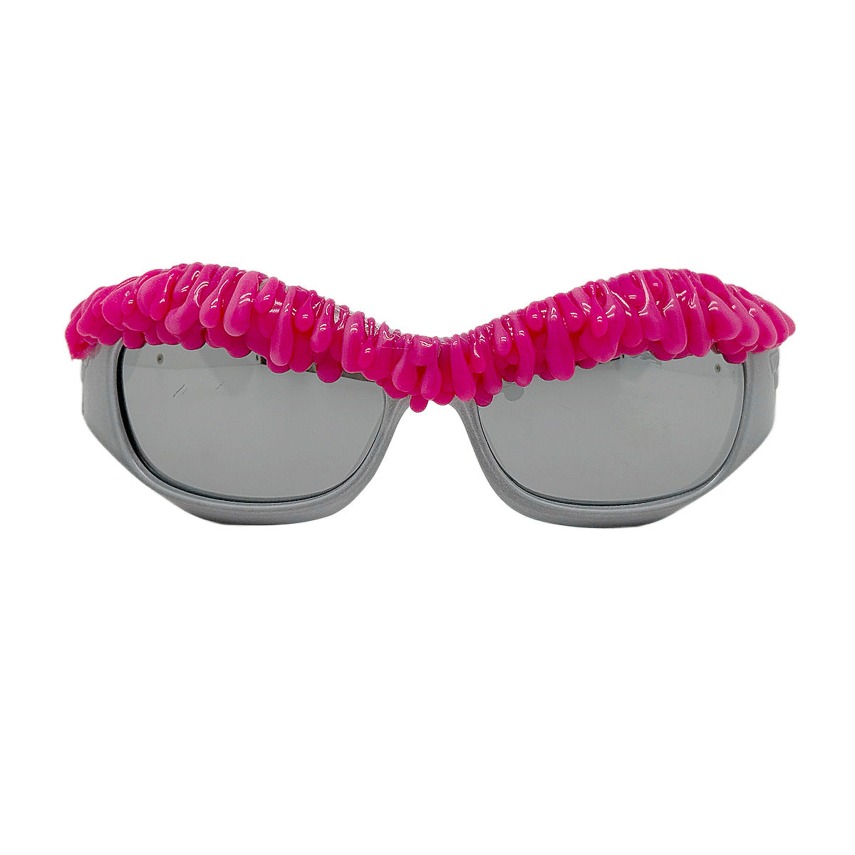 Damen kreative Sonnenbrille mit innovativem Strukturrahmen Karnz