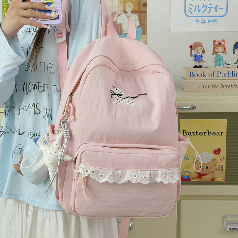 Stylische Bestickte Tier-Themen Rucksack Karnz