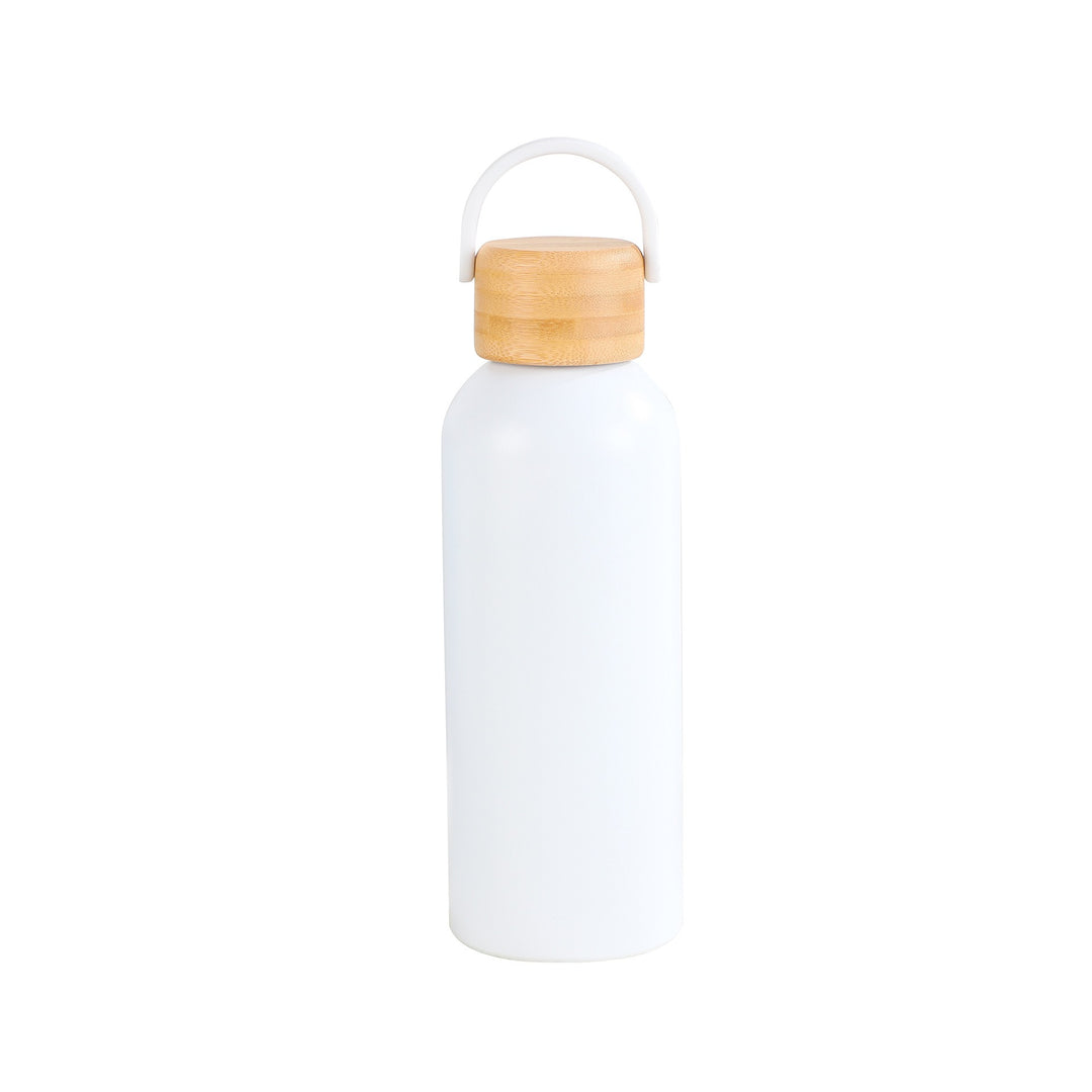 Damen elegante und praktische Isolierflasche mit Bambusdeckel Karnz