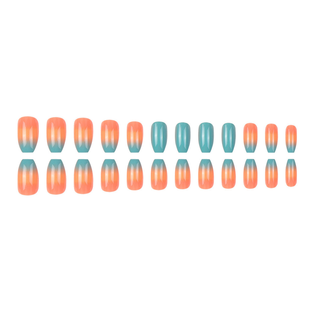 Ombre Press-On Nagelset Karnz