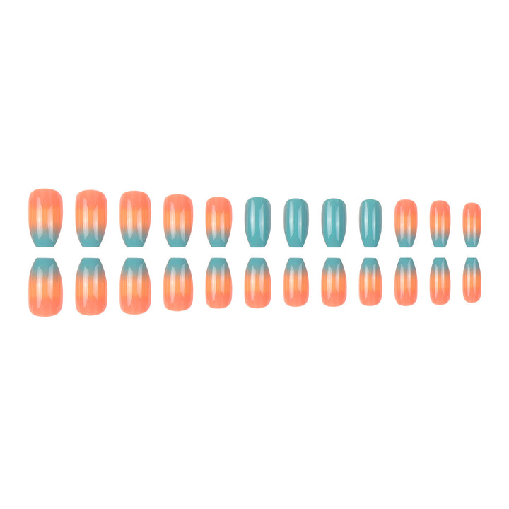Ombre Press-On Nagelset Karnz