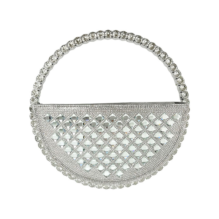 Rhinestone-besetzte Clutch