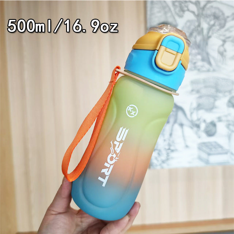 Damen Sportliche Trinkflasche mit ergonomischem Design Karnz