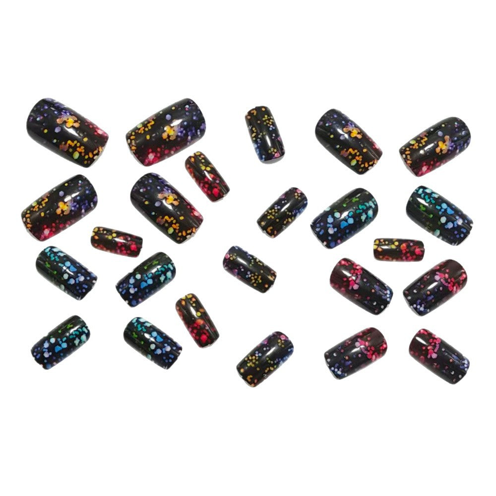 Funkelnde Kunstnägel mit Glittereffekt Karnz