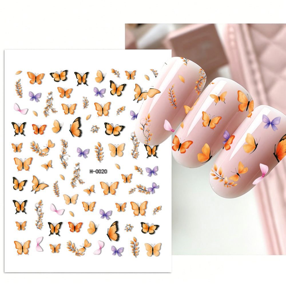 Kreative Nagelkunst Aufkleber