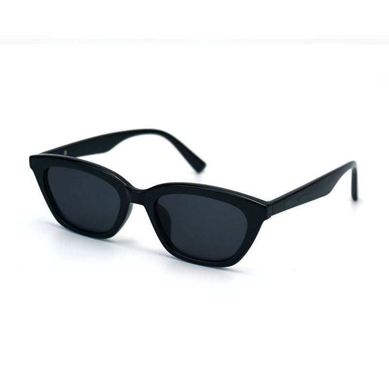 Damen Modische Cat-Eye Sonnenbrille mit elegantem transparenten Rahmen Karnz