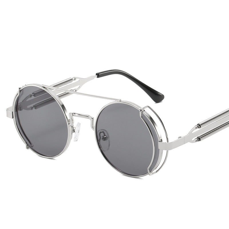 Damen modische Vintage-Sonnenbrille mit innovativem Drahtdesign Karnz