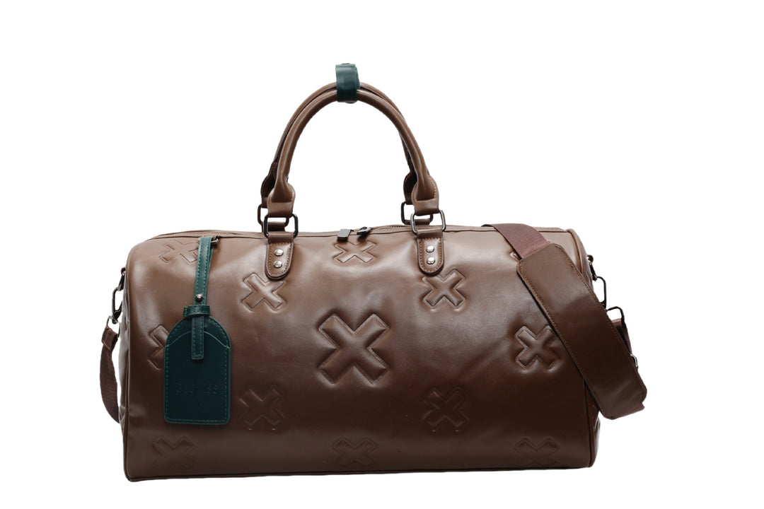 Premium Leder Wochenend Duffle Bag Karnz