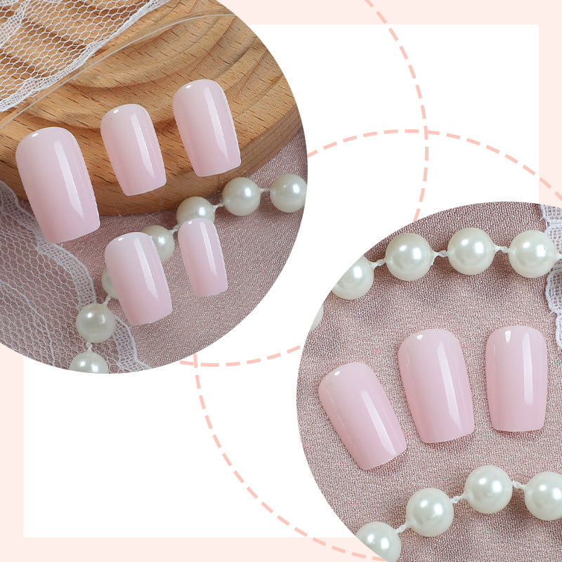 Premium Vollabdeckung Druck-on-Nagelset Karnz
