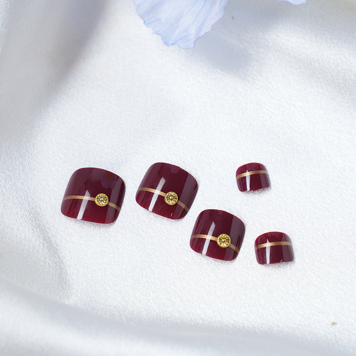 Elegantes Press-On Nail Set Karnz