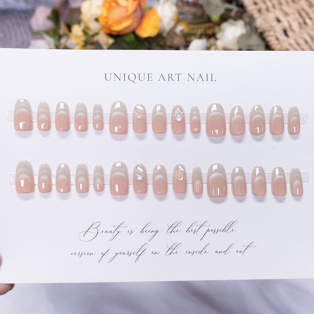 Elegantes Press-On Nagelkunstset