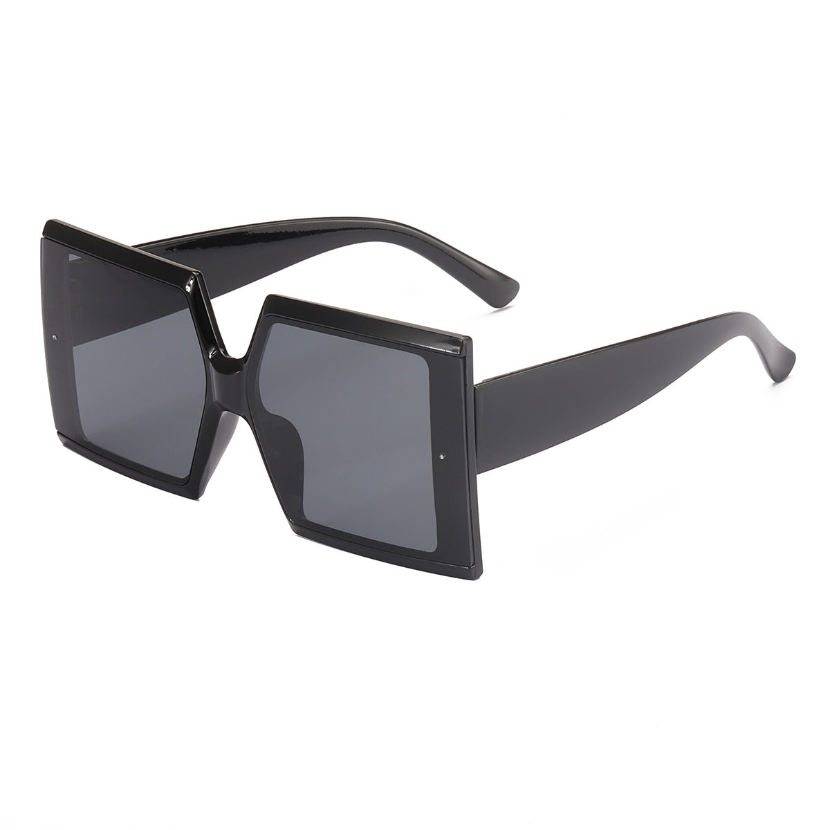 Damen oversized Sonnenbrille mit trendigem Leoprint Karnz