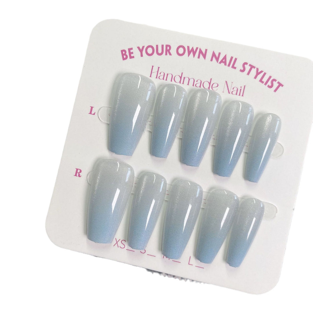 Handgemachtes Ombre Press-On Nagelset