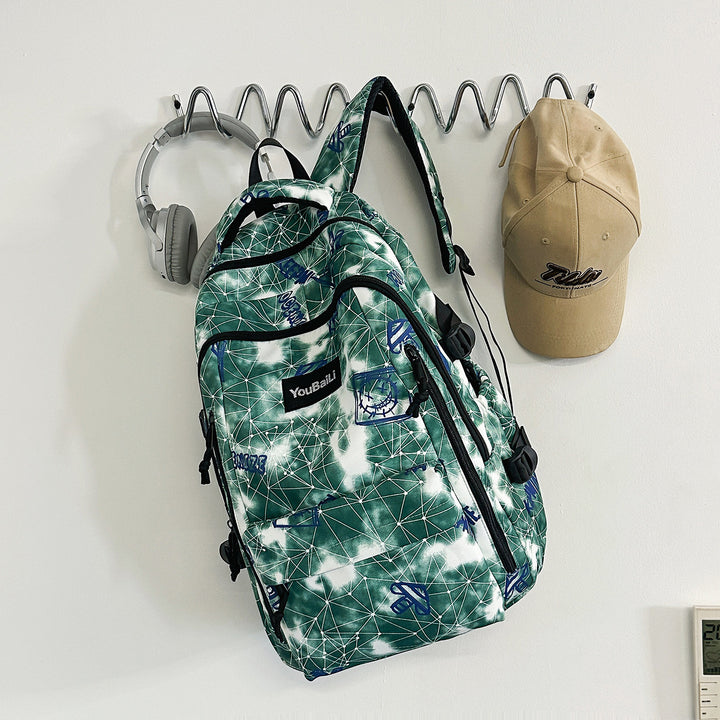 Trendiger Gemusterter Rucksack Karnz