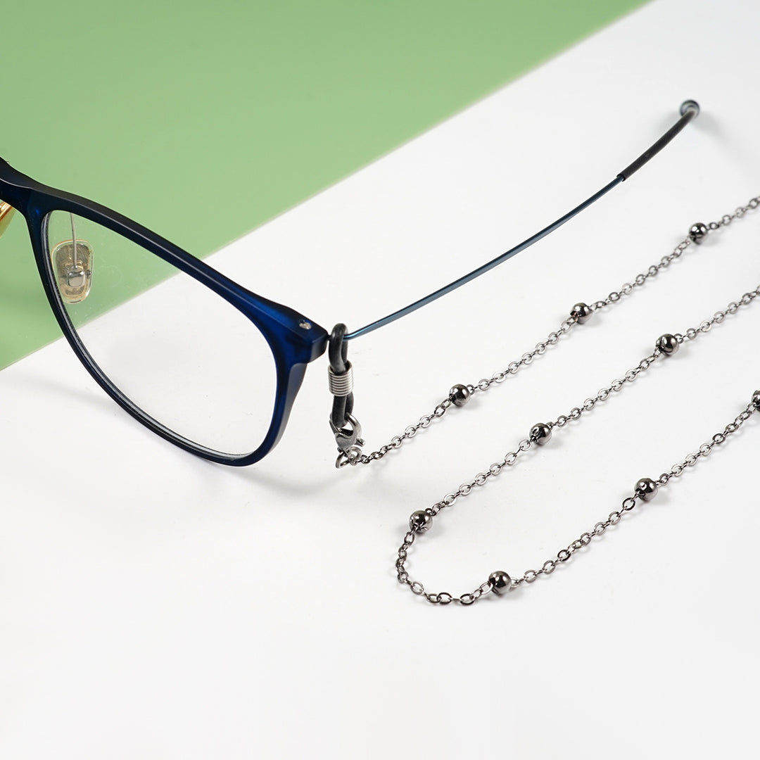 Elegante Perlen Brillen Kette Karnz