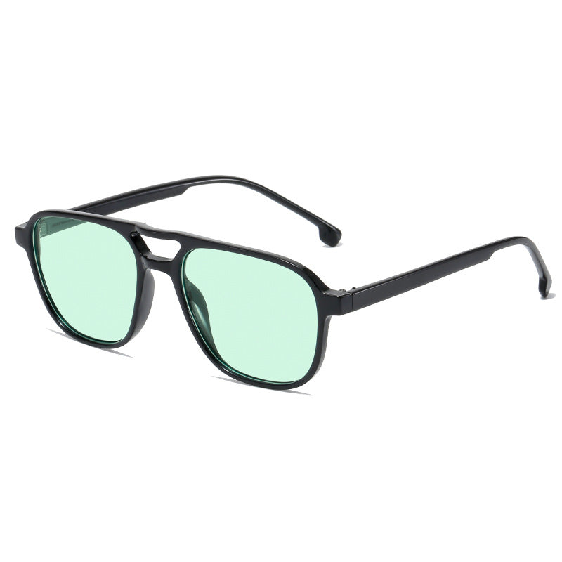 Damen Sonnenbrille im modernen Leopardenmuster Karnz