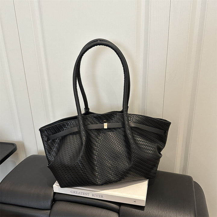 Woven Tote Handtasche