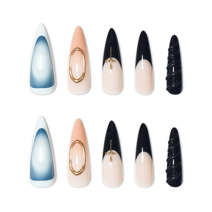 Premium Stiletto-Nagelkunstverlängerungen Karnz