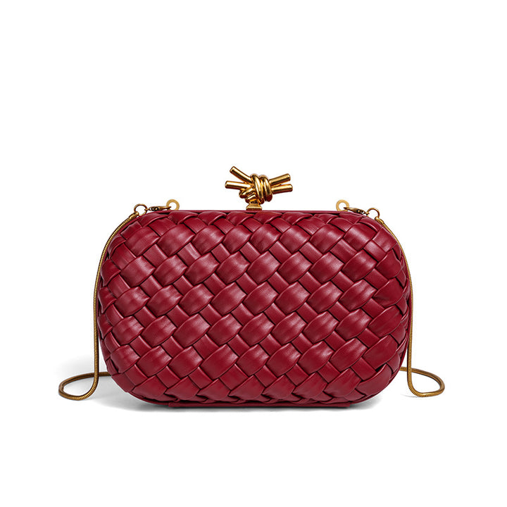 Elegante gewebte Abend-Clutch Karnz