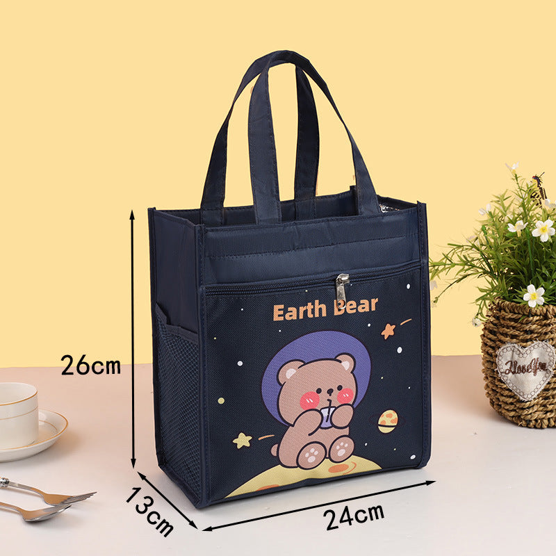 Isolierte Bären-Design Lunch-Tasche Karnz