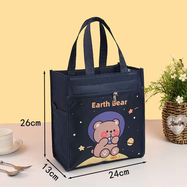 Isolierte Bären-Design Lunch-Tasche Karnz