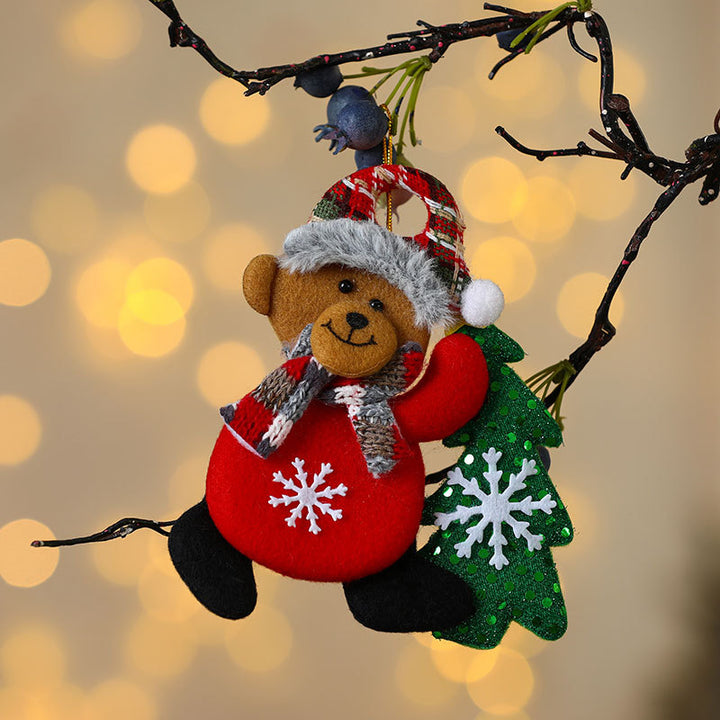 Festlicher Schneemann Ornament Schüssel