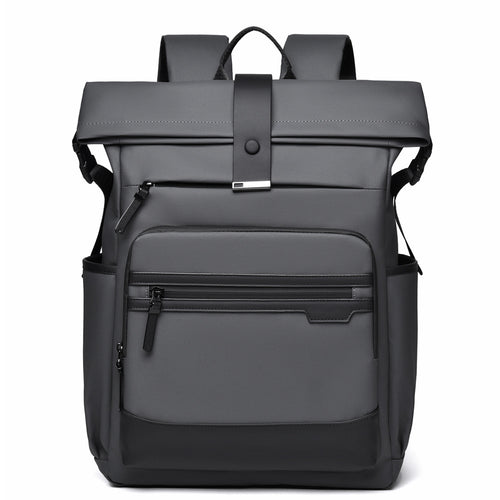 Roll-Top Wasserdichter Laptop-Rucksack Karnz