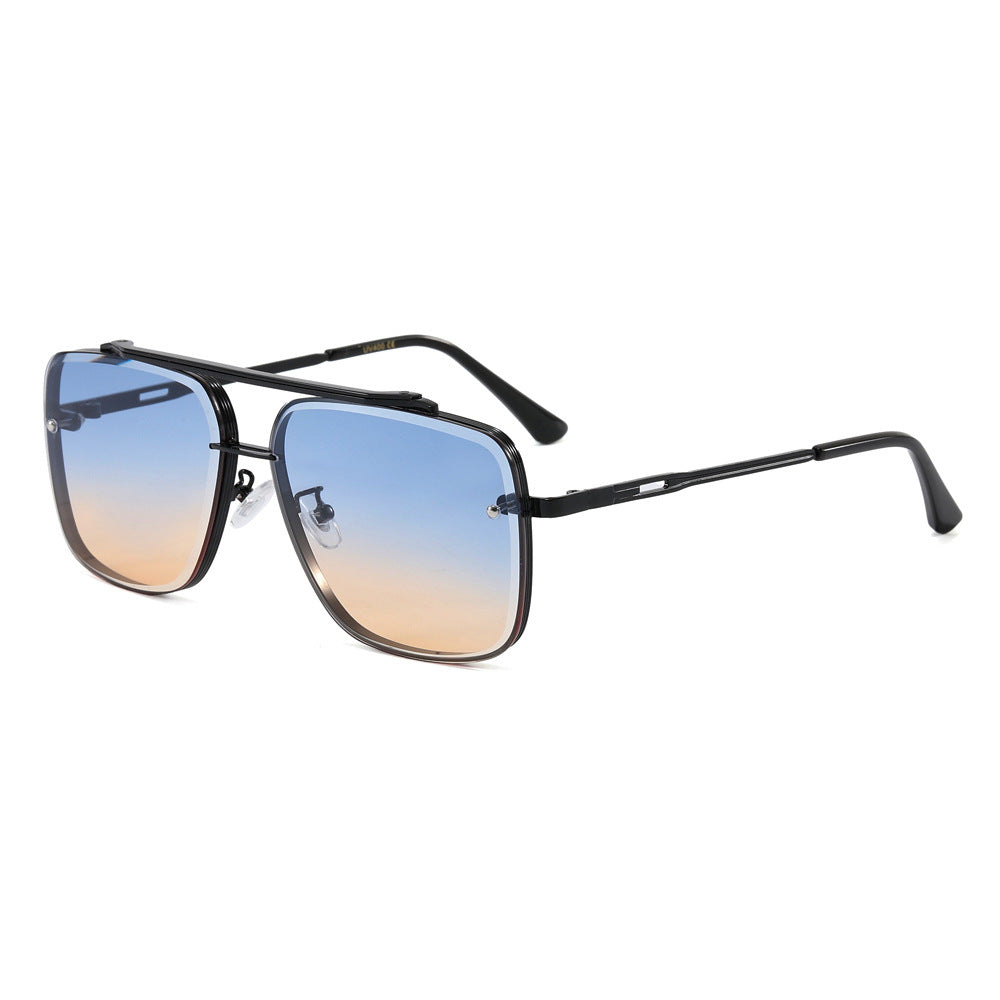 Damen elegante quadratische Designer-Sonnenbrille Karnz