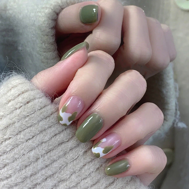 Elegantes Kunst Druck-On Nail Set