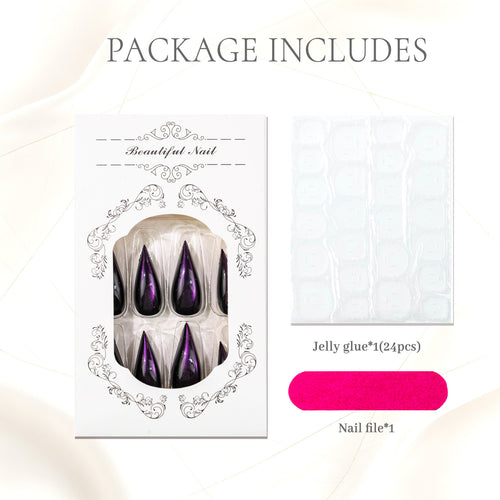 Stiletto Press-On Nagelset