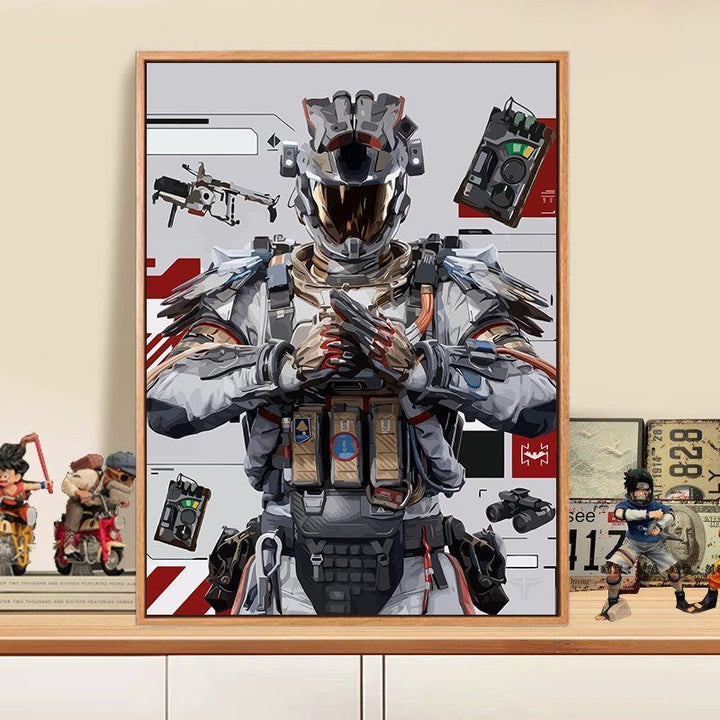 Action Hero Kunstdruck Karnz