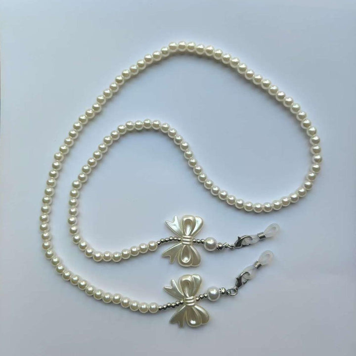 Elegante Perlen Brillenhalterkette Karnz