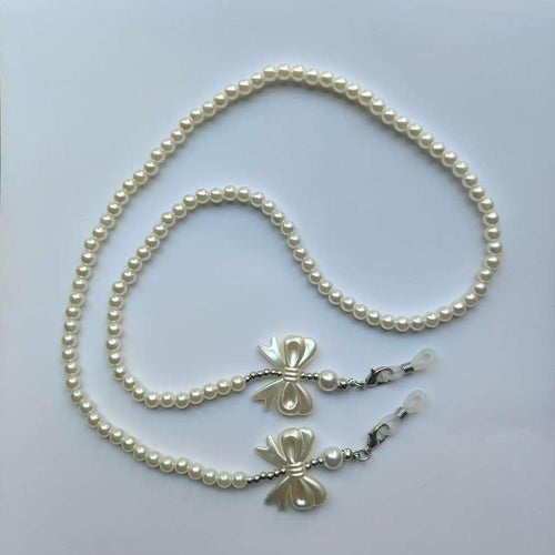 Elegante Perlen Brillenhalterkette Karnz