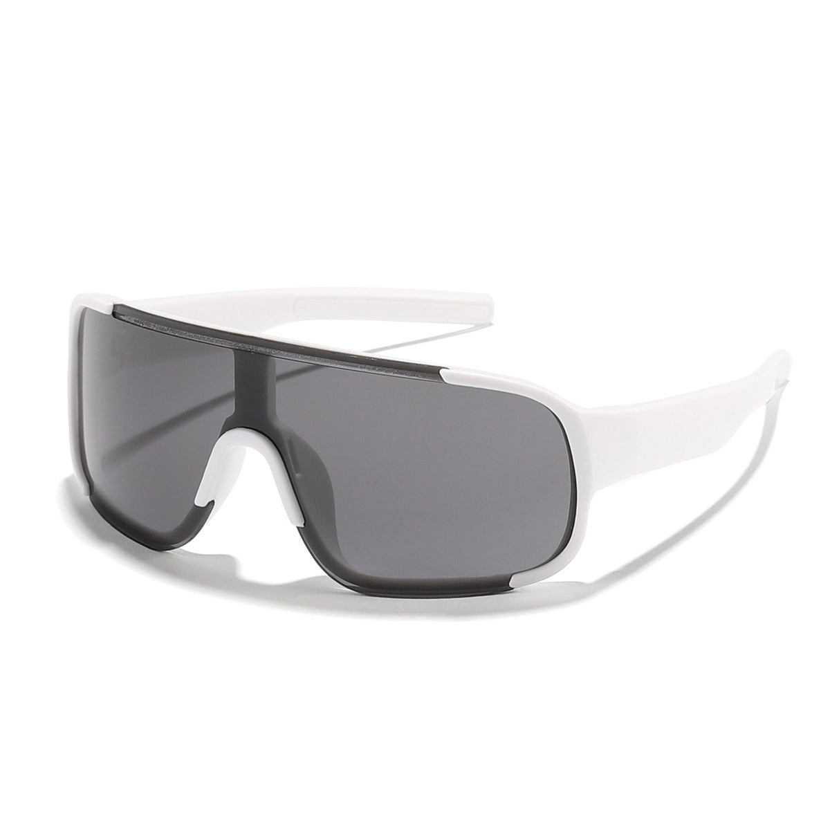 Damen Sportliche Shield-Sonnenbrille Karnz