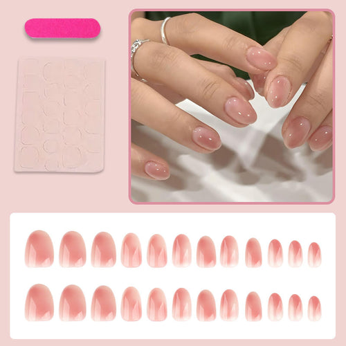 Hochwertiges Kunstnagelset mit elegantem Natürlichem Finish Karnz
