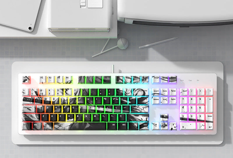Künstlerisch Themed Mechanische Tastatur Karnz
