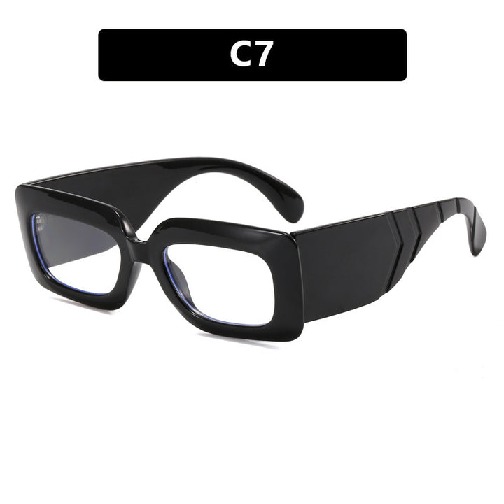 Damen oversized Sonnenbrille im modischen Schlangenleder-Look Karnz