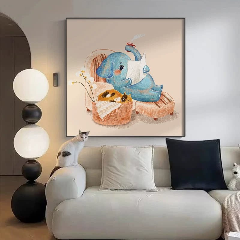 Verspielt Sternen Kinder Wandkunst