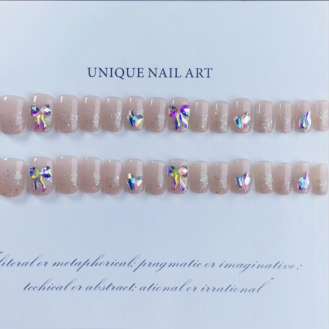 Künstlerisches Strass-Nagelkunst-Set Karnz
