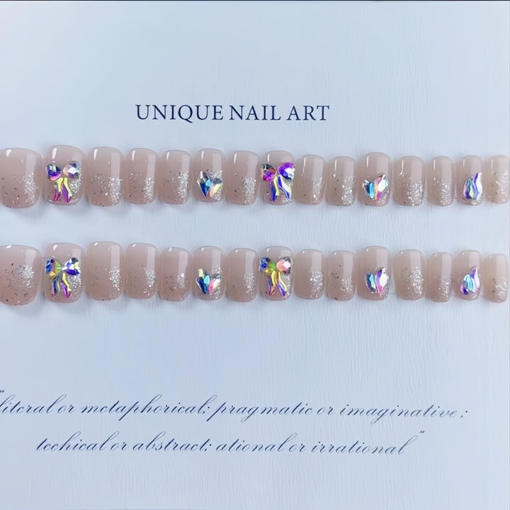 Künstlerisches Strass-Nagelkunst-Set Karnz