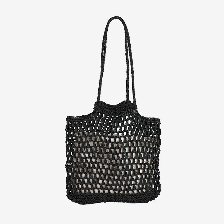 Damen Handgefertigte Netz-Strandtasche Karnz