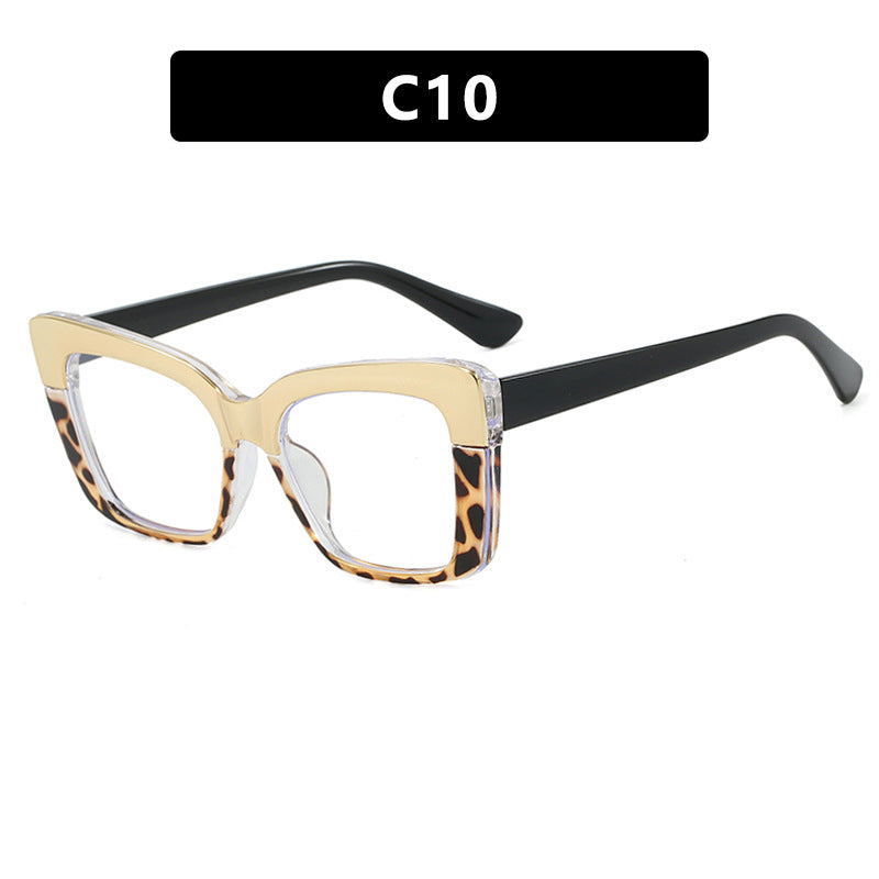 Damen modische Brille im trendigen Geometrie-Design Karnz