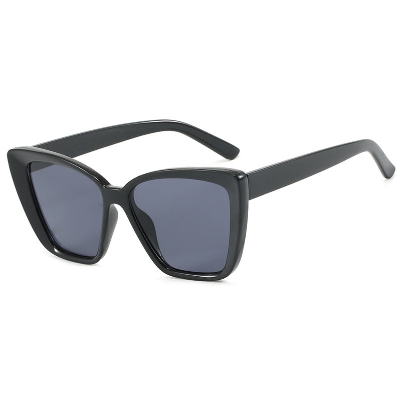 Damen quadratische Sonnenbrille im modernen Schildkrötenmuster Karnz