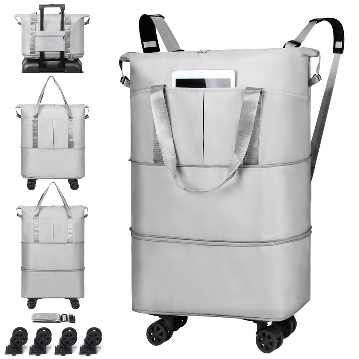 Damen Rollbare Einkaufstasche Karnz