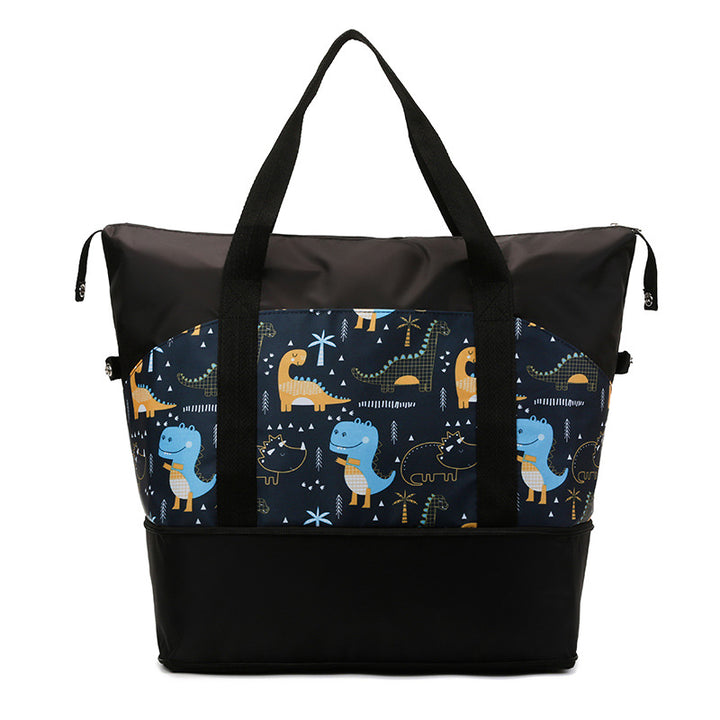 Verspielte katzenmotivierte Reisetasche